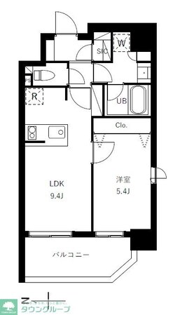 グランジット蔵前の物件間取画像
